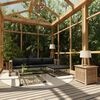 vidaXL 5 Piece Garden Lounge Set with Cushions Poly Rattan Grey