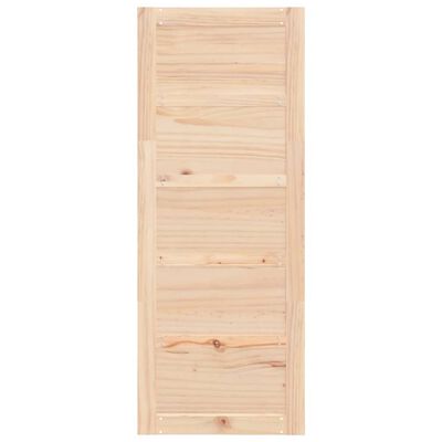 vidaXL Barn Door 80x1.8x204.5 cm Solid Wood Pine