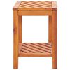vidaXL Side Table Solid Acacia Wood 45x33x45 cm