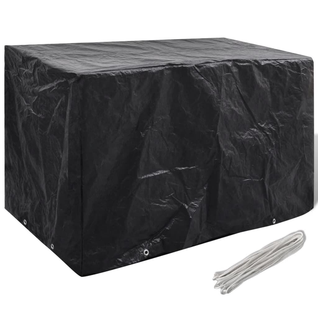 vidaXL Garden Furniture Covers 2 pcs 8 Eyelets 140x70x90 cm
