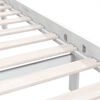 vidaXL Bed Frame without Mattress White Solid Wood 160x200 cm