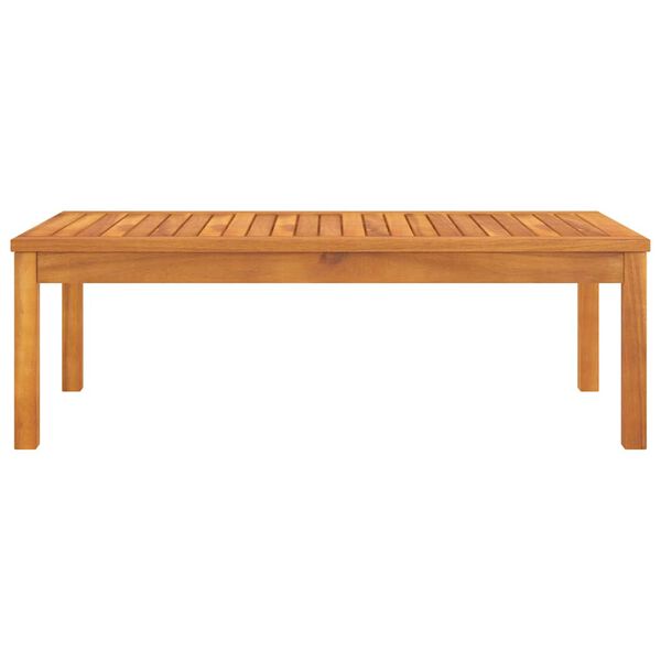 vidaXL Coffee Table 100x50x33 cm Solid Acacia Wood