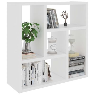 vidaXL Wall Shelf White 45.1x16x45.1 cm Engineered Wood, white vidaXL Wall Shelf White 45.1x16x45.1 cm Engineered Wood