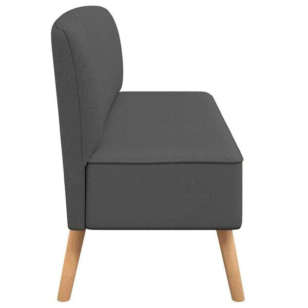 vidaXL Sofa Fabric 117x55.5x77 cm Dark Grey