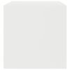 vidaXL TV Cabinet White 100x40x40 cm Engineered Wood