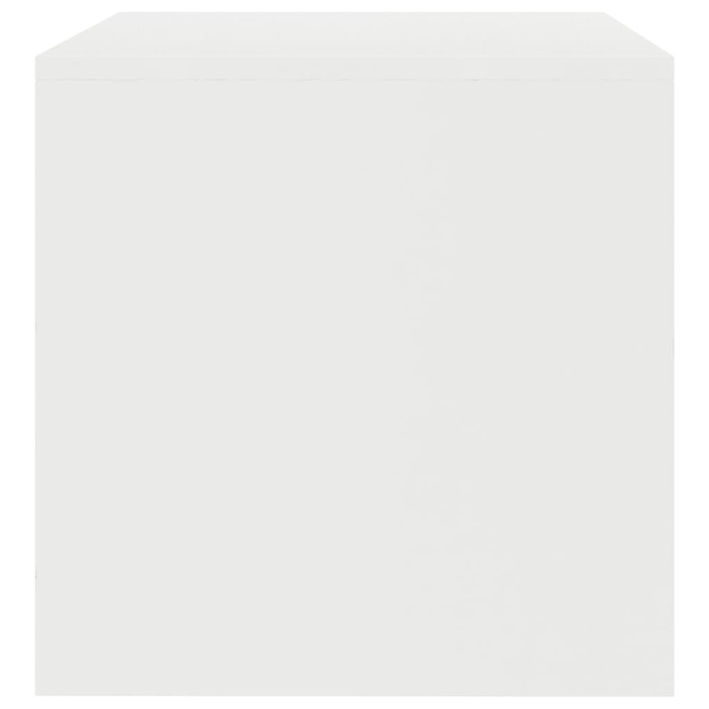 vidaXL TV Cabinet White 100x40x40 cm Engineered Wood