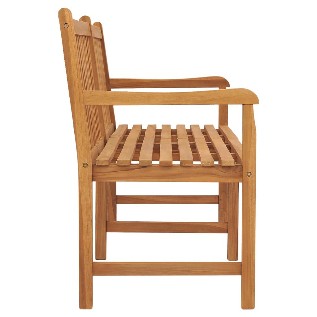 vidaXL Garden Bench 180 cm Solid Teak Wood