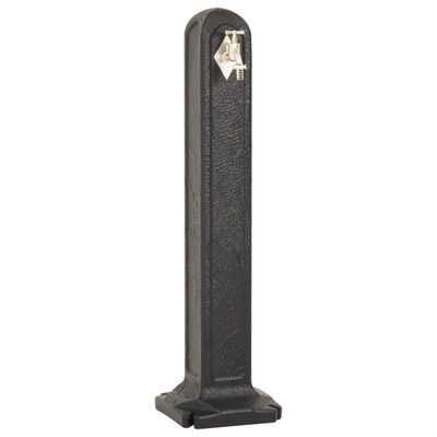 vidaXL Garden Tanker with Faucet Anthracite Stone Look, anthracite vidaXL Garden Tanker with Faucet Anthracite Stone Look