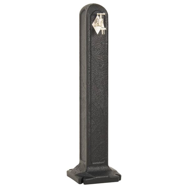 vidaXL Garden Tanker with Faucet Anthracite Stone Look