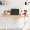 vidaXL Table Top Light Brown 100x50x2 cm Treated Solid Wood Oak