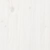 vidaXL Wall Cabinets 2 pcs White 45x30x35 cm Solid Pinewood