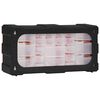 vidaXL Multi-drawer Organiser with 22 Drawers 49x16x25.5 cm