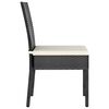 vidaXL 9 Piece Garden Dining Set Poly Rattan Black