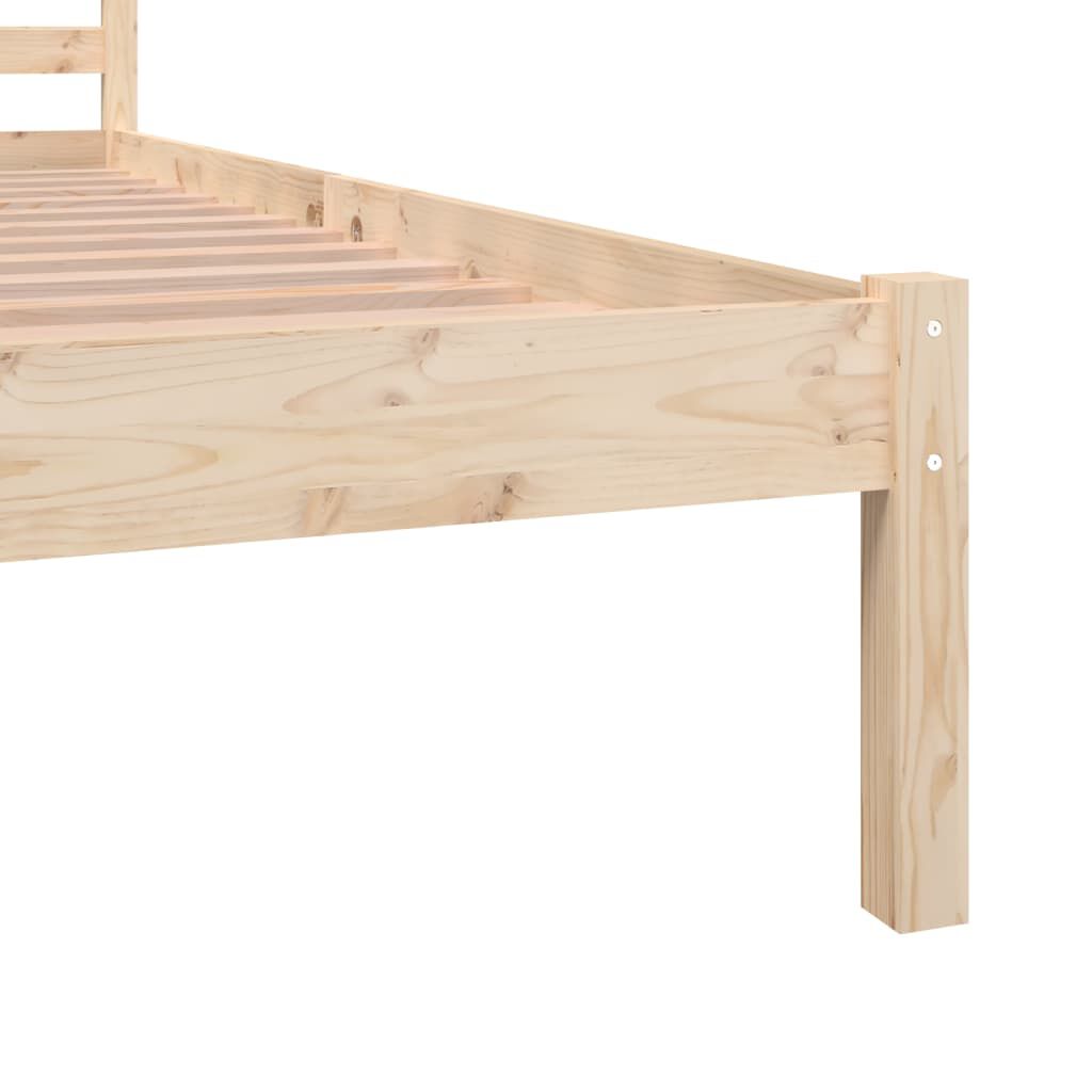 vidaXL Bed Frame without Mattress 135x190cm Double