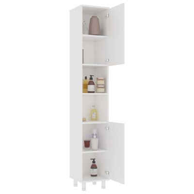vidaXL 3 Piece Bathroom Furniture Set White Engineered Wood,  vidaXL 3 Piece Bathroom Furniture Set White Engineered Wood