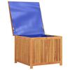vidaXL Garden Storage Box 75x75x58 cm Solid Wood Acacia