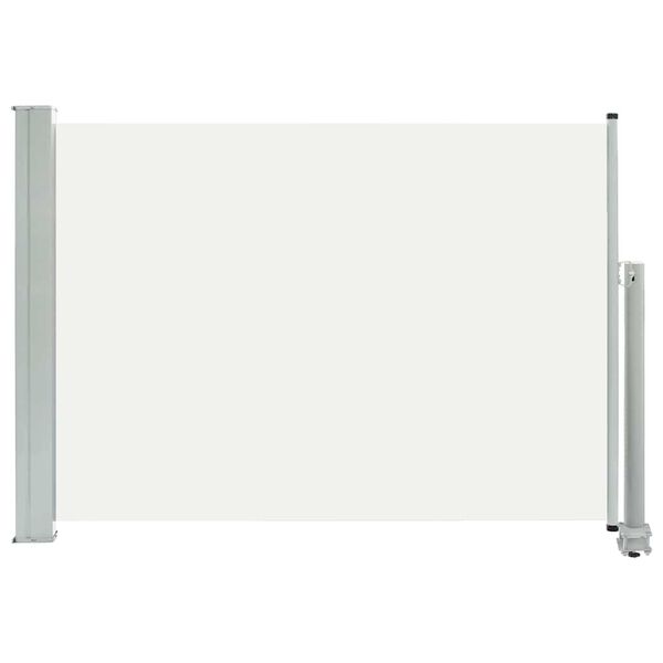 vidaXL Patio Retractable Side Awning 80x300 cm Cream