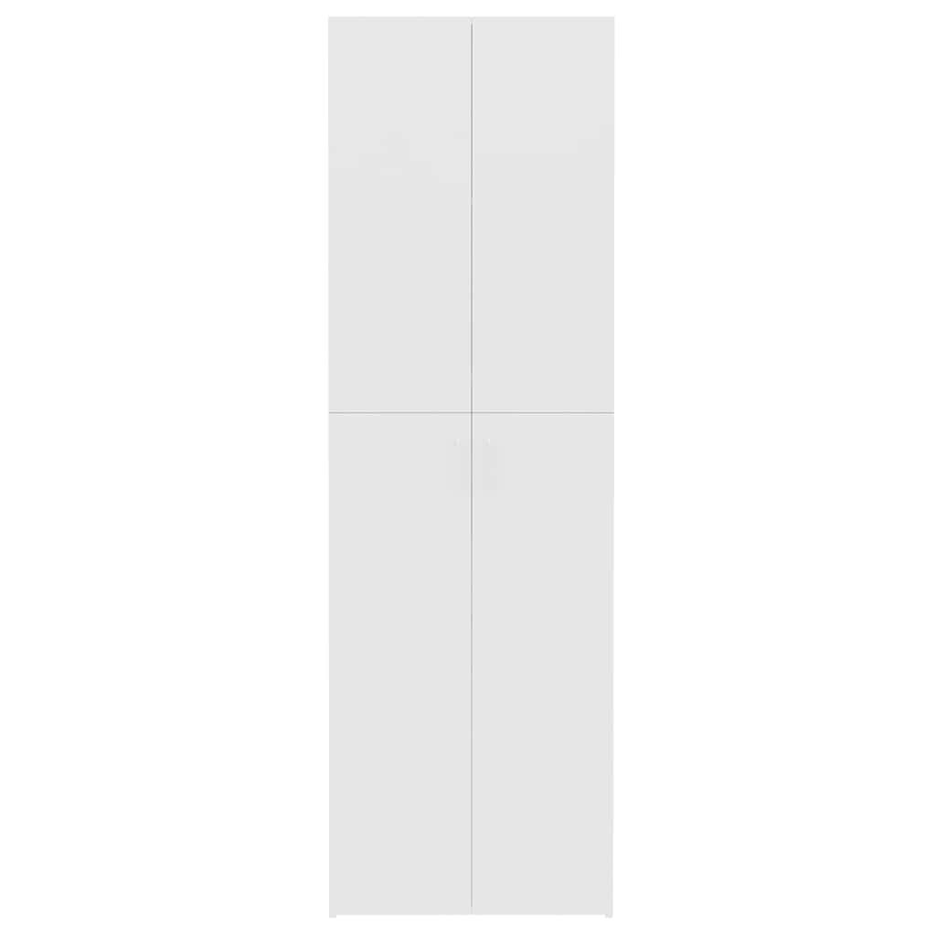 vidaXL Office Cabinet White 60x32x190 cm Engineered Wood