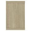 vidaXL Wall Cube Shelf 4 pcs Sonoma Oak 60x15x23 cm Engineered Wood
