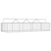 vidaXL Outdoor Dog Kennel with Roof 600x200x150 cm