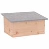 vidaXL Hedgehog House 45x33x22 cm Wood