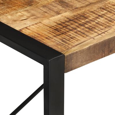 vidaXL Dining Table 120x55x40 cm Solid Rough Wood Mango,  vidaXL Dining Table 120x55x40 cm Solid Rough Wood Mango