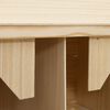 vidaXL Chicken Laying Nest 5 Compartments 117x33x54 cm Solid Pine Wood