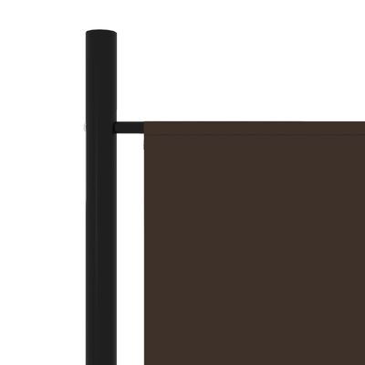 vidaXL 4-Panel Room Divider Brown 200x180 cm, brown vidaXL 4-Panel Room Divider Brown 200x180 cm