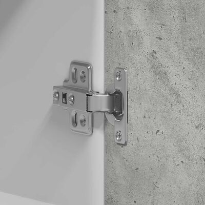 vidaXL Hanging Cabinet Concrete Grey 60x31x60 cm Engineered Wood, concrete grey vidaXL Hanging Cabinet Concrete Grey 60x31x60 cm Engineered Wood