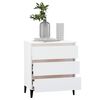 vidaXL Sideboard White 60x35x69 cm Engineered Wood