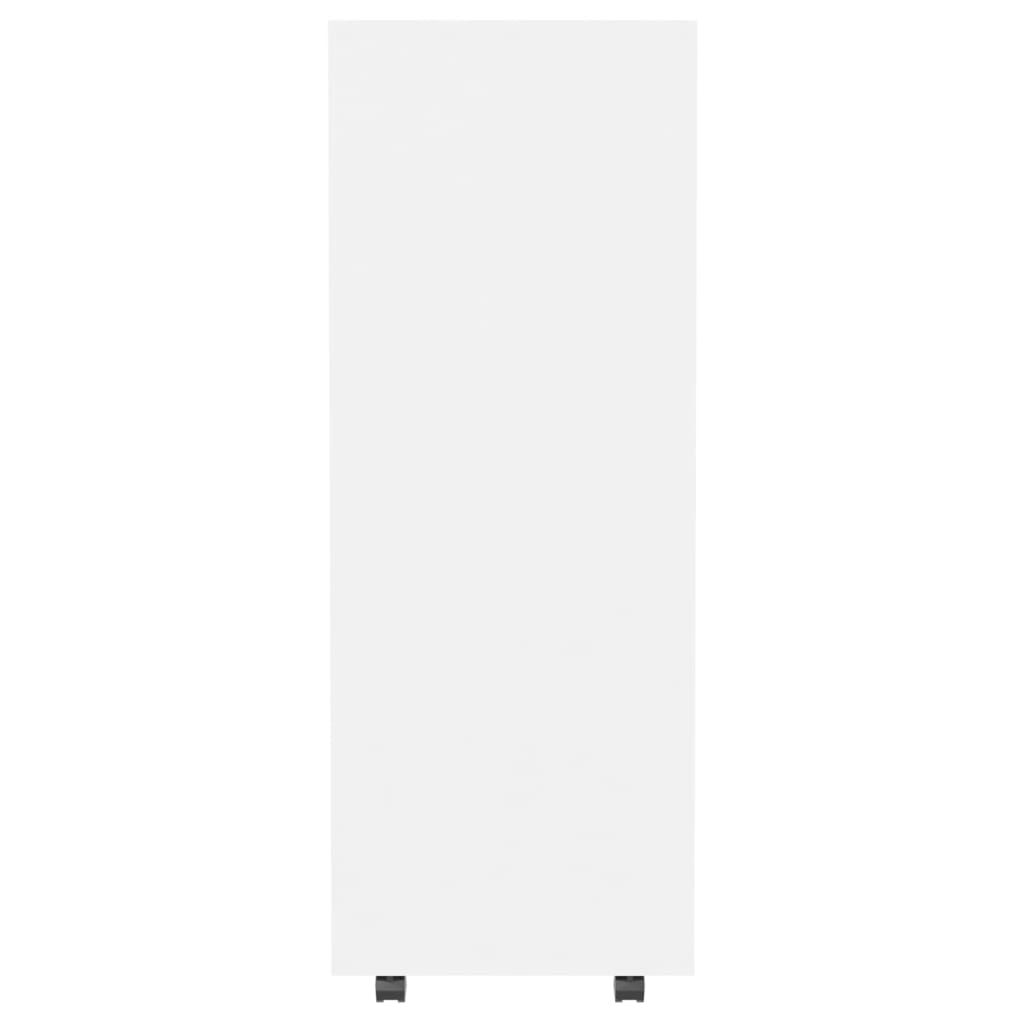 vidaXL Wardrobe White 80x40x110 cm Engineered Wood