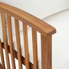 vidaXL Garden Chairs with Cushions 2 pcs Solid Acacia Wood
