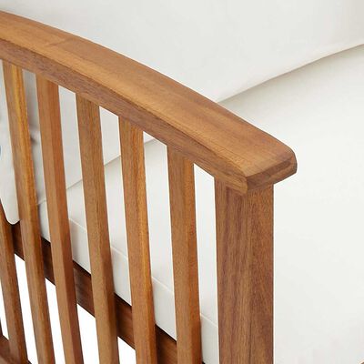 vidaXL Garden Chairs with Cushions 2 pcs Solid Acacia Wood,  vidaXL Garden Chairs with Cushions 2 pcs Solid Acacia Wood