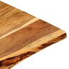 vidaXL Bathroom Vanity Top Solid Acacia Wood 100x52x2.5 cm