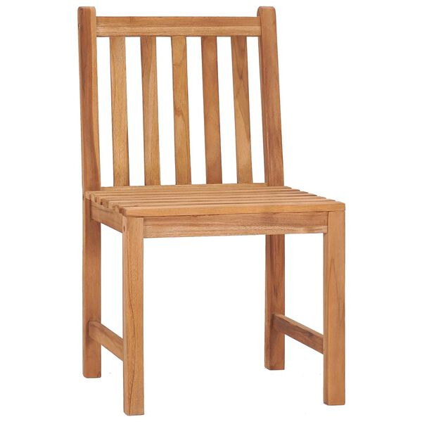 vidaXL 9 Piece Garden Dining Set 180x90 cm Solid Teak Wood