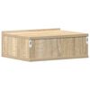 vidaXL Floating Nightstands 2 pcs Sonoma Oak 40x30x15 cm Engineered Wood