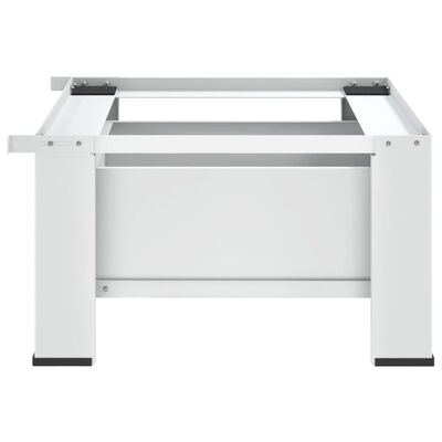 vidaXL Washing Machine Pedestal with Drawer White,  vidaXL Washing Machine Pedestal with Drawer White