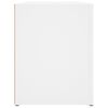 vidaXL Shoe Rack White 100x35x45 cm Engineered Wood