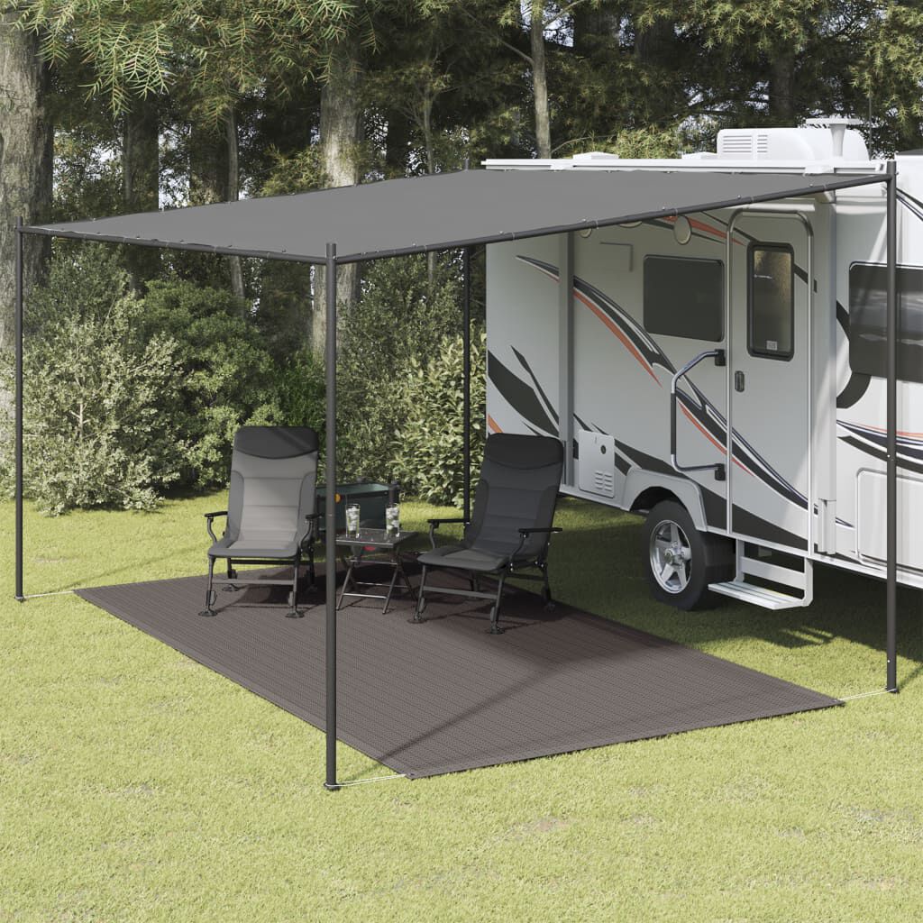 vidaXL Tent Carpet 250x400 cm Anthracite
