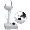 vidaXL Portable Camping Handwash Stand with Tent 20 L