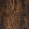 vidaXL Bed Cabinets with Solid Wood Legs 2 pcs Smoked Oak 40x35x69 cm