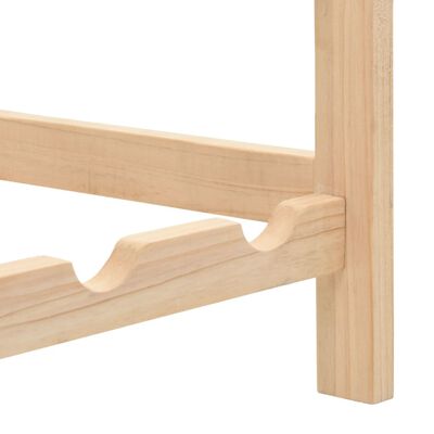 vidaXL Wine Rack Cedar Wood 57.5x28x102 cm,  vidaXL Wine Rack Cedar Wood 57.5x28x102 cm
