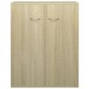 vidaXL Sideboard Sonoma Oak 60x30x75 cm Engineered Wood