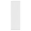vidaXL Book Cabinet/Sideboard White 50x25x80 cm Engineered Wood