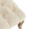 vidaXL Dining Chairs 4 pcs Beige Linen-Look Fabric