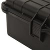 vidaXL Portable Flight Case Black 55x43x21 cm PP