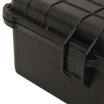 vidaXL Portable Flight Case Black 55x43x21 cm PP,  vidaXL Portable Flight Case Black 55x43x21 cm PP