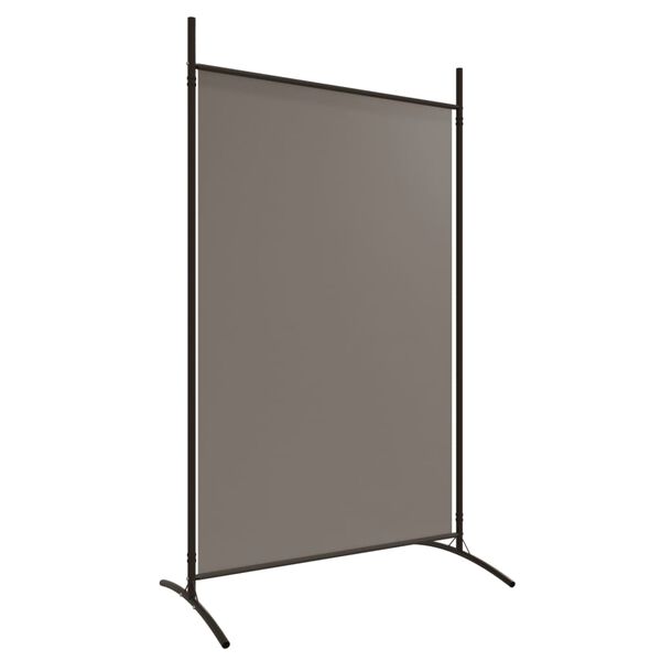 vidaXL 2-Panel Room Divider Anthracite 348x180 cm Fabric