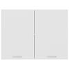 vidaXL Hanging Cabinet Lyon White 80x31x60 cm Engineered Wood