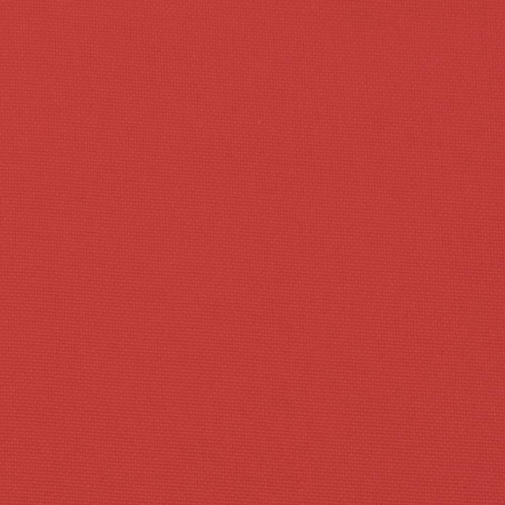 vidaXL Pallet Cushions 2 pcs Red Fabric